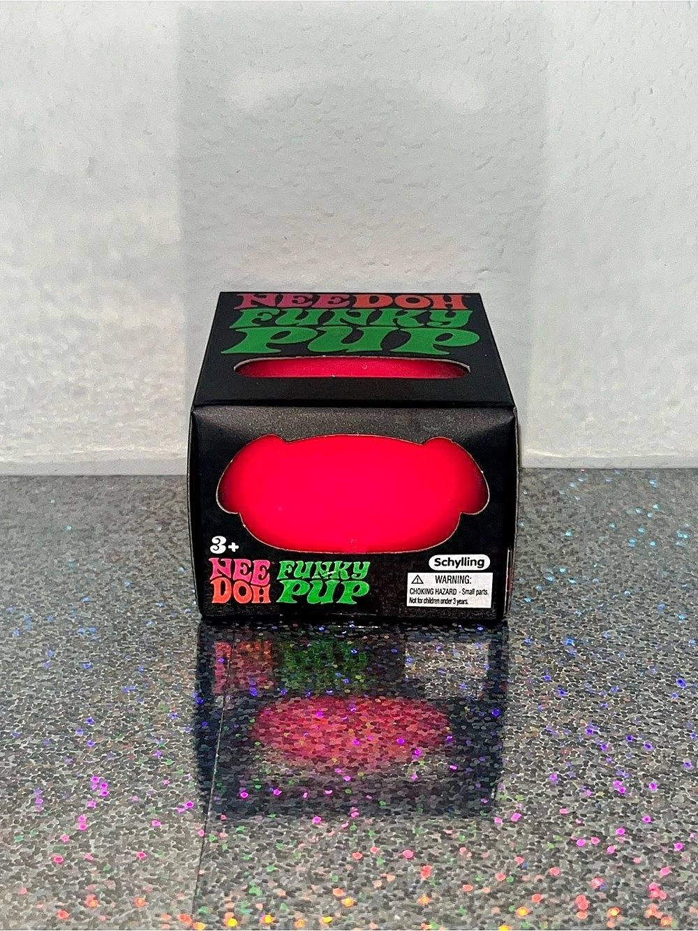Schylling Needoh Funky Pup Pink Novelty Toy NWT